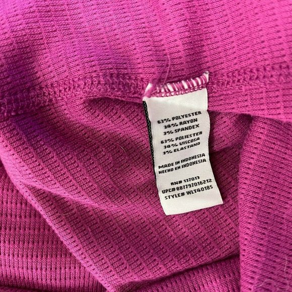 Wildfox Haley Brushed Top Elderberry V-Neck Long Sleeve Stretch Pullover Women L - Picture 9 of 10